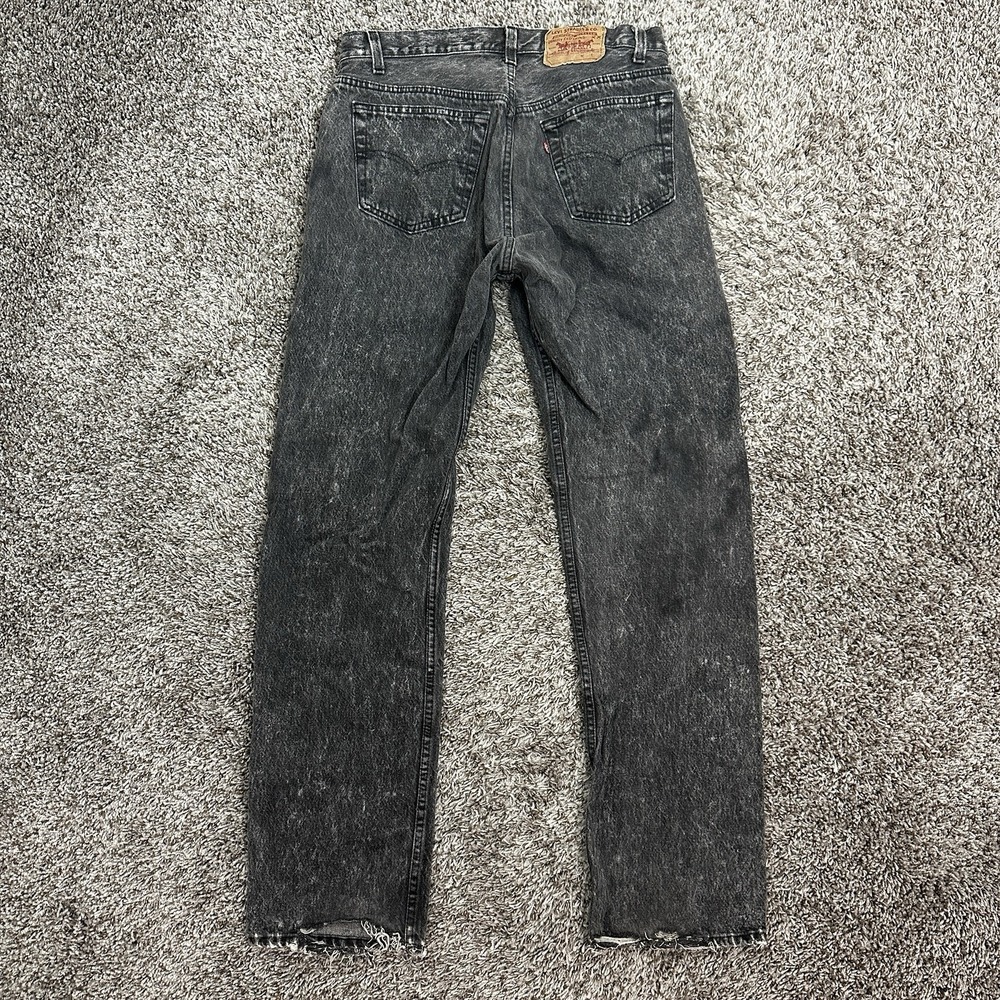 Vintage 80s Levi's 501xx Button Fly 32x32 (tagged 34x34) Denim Jeans Made in USA